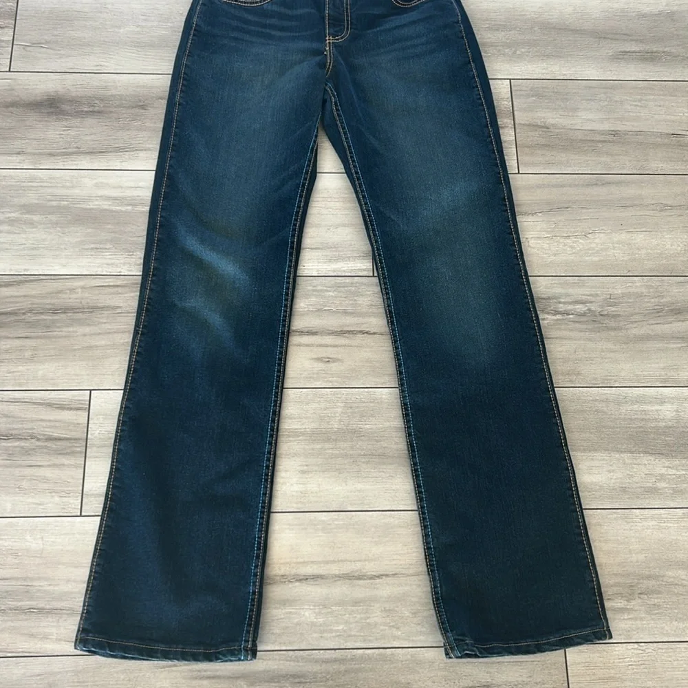 Wrangler Q Baby boot cut jeans size 3/4 x 32 cowgirl western